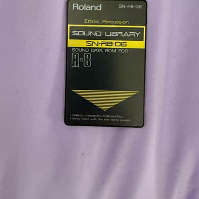 Roland SN-R8-06 Ethnic Percussion 1990s - Black