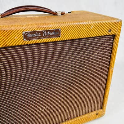 Fender Vibrolux 5F11 1x10" Combo Amplifier 1959 - Tweed image 4