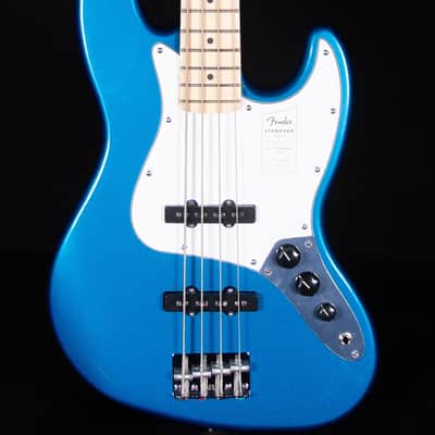 Fender Standard Jazz Bass, Maple FB, Aqua Marine Metallic image 1