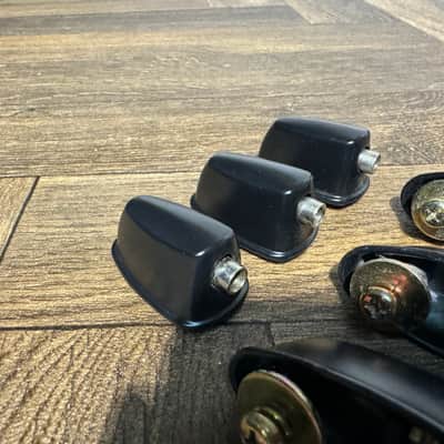Mapex Black Tom Drum Spares Lugs 25mm Hardware Set Of 6 #NP46 image 2