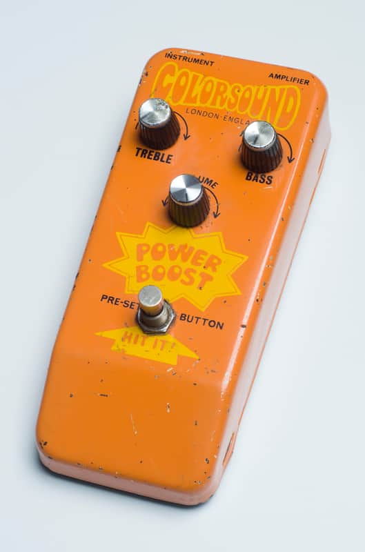 Original Colorsound Power Boost (1960's) - 18v version (similar to