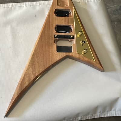 2020's Jackson JS32 RR Rhoads Natural Wood Semi Loaded Guitar Body Floyd Ready image 3