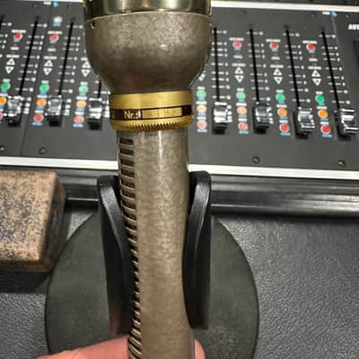 AKG D 19 Cardioid Dynamic Microphone 1960s - Gold/Gray image 13