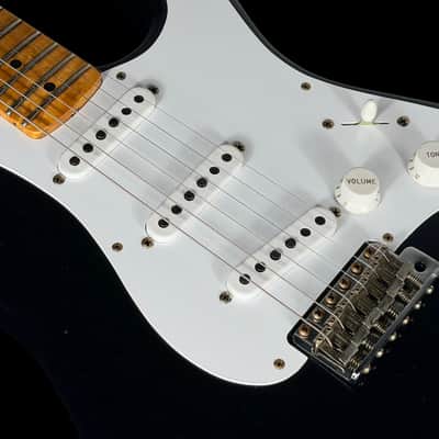 2025 Fender Stratocaster 1954 Custom Shop '54 Strat Journeyman Relic 70th Anniversary ~ Black image 6
