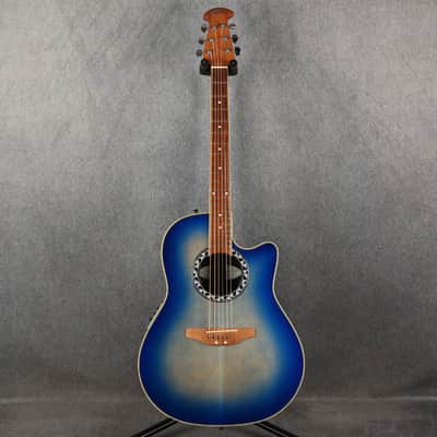 Applause by Ovation AE 28 Electro Acoustic - Blue Burst - 2nd Hand image 2