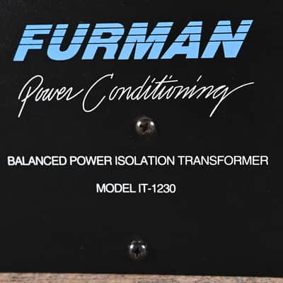 Furman IT-1230 Balanced Power Isolation Transformer CG01B5B image 5