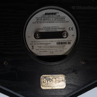 Bose 901 Series VI Speakers w/ Tulip Stands & EQ – Restored – 1-Year Warranty image 5