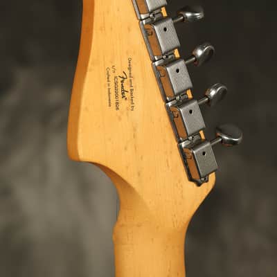 '22 Squire /Fender 40th Anniversary Vintage Edition Jazzmaster Satin Desert Sand image 17