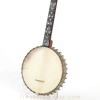 1900s UNKNOWN PRESENTATION 5-STRING BANJO image 2
