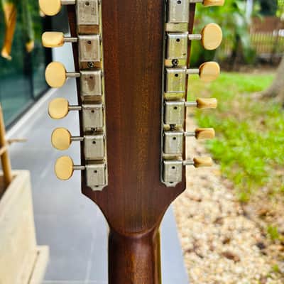 Gibson LG-12 1970 - Natural 12-String Vintage Acoustic Guitar image 2