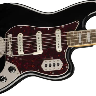 Squier Classic Vibe Bass VI - Laurel Fingerboard - Black image 5