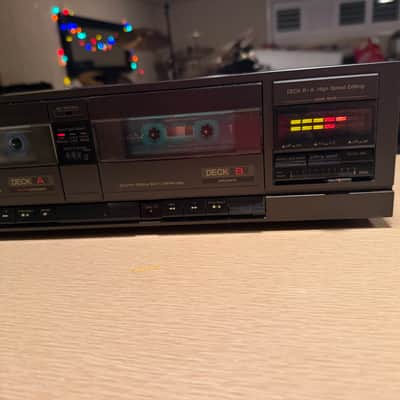 Technics RS-T19 Double Cassette Deck Play & Record - New Belts Works Great Rare! image 6