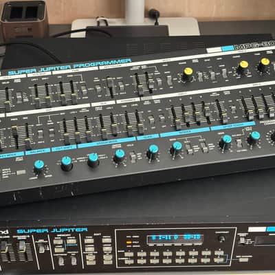 Roland MKS-80 Super Jupiter Rackmount Sound Module with MPG-80 Programmer 1984 - 1989 - Black