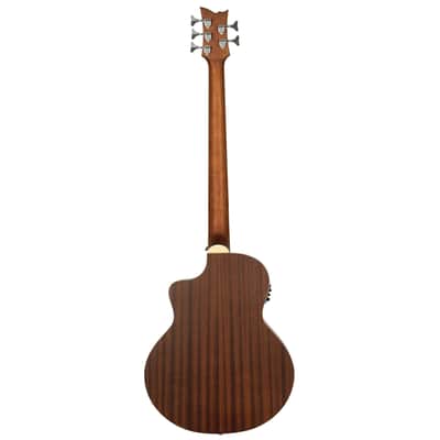 Ortega D7CE-5 Deep Series 7 Spruce Top Mahogany Neck Medium Scale 5-String Acoustic-Electric Bass Guitar image 2
