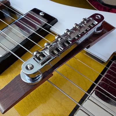 Gibson 1970s ABR-1 Tune-O-Matic Bridge w 1963 Rosewood Base image 2