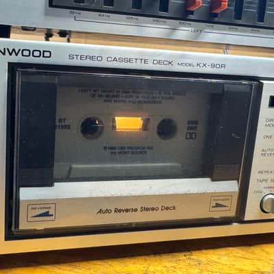 Kenwood KX-90R Stereo Cassette Deck - Silver image 3