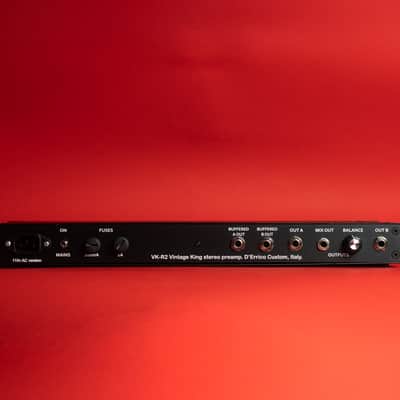 D'Errico Custom VK-R2 preamp (Alembic F2B) STEREO - point to point image 20