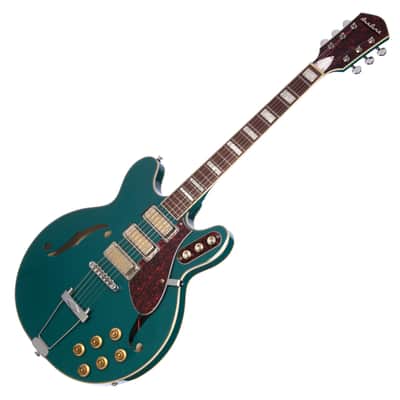 Airline Guitars H77 Vintage Teal image 6