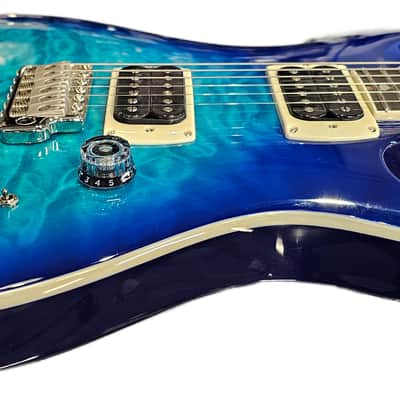 PRS SE Custom 24-08 Quilt Top Lake Blue image 5