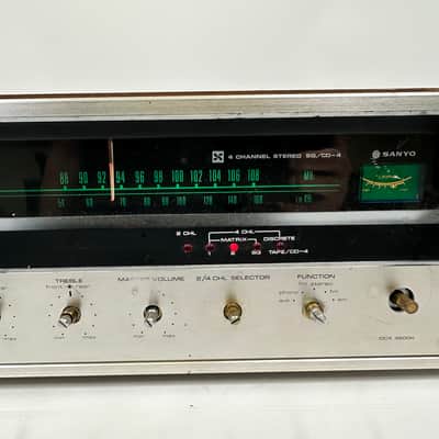 Sanyo DCX 3500K 4-Channel Quadraphonic Stereo Receiver image 5