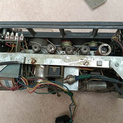 RIGHT and LEFT PAIR of AKAI M-6 Tube Recording Preamps + ready for conversion project image 4