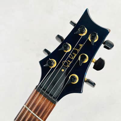 PRS Custom 24 10-Top Birds Brazilian Rosewood Gold Hardware 1990 - Royal Blue image 13
