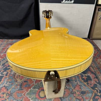 2013 D'Angelico NYSS 3BFM Custom Semi Hollow Body Flame Maple image 20