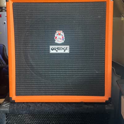 Orange Crush Bass 100 100-Watt 1x15" Bass Combo 2016 - Present - Black image 1