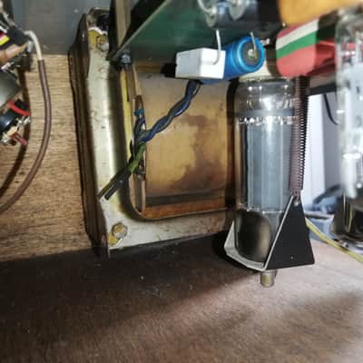 Cabotron C60C rare italian all tube vintage amplifier with Celestion G12B-150 speaker image 11