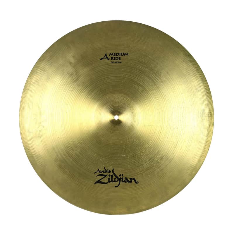 Zildjian 24" A Series Medium Ride Cymbal 1982 - 2012 image 1