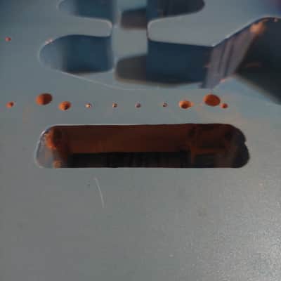 Custom Blueburst Stratocaster Body Husk Project Alder image 7