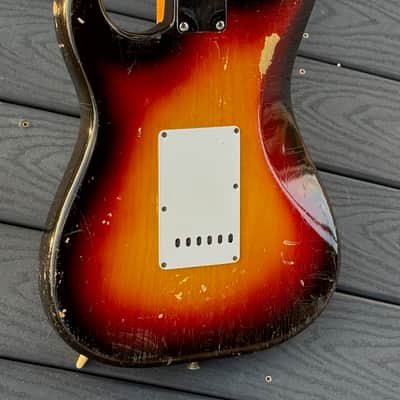 Fender Stratocaster 1963 - the perfect 'burst w/all Stevie Ray Vaughan features ! image 5