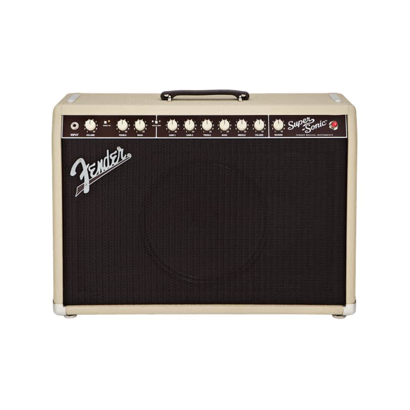 Fender Super-Sonic 22 2-Channel 22-Watt 1x12" Blonde image 1