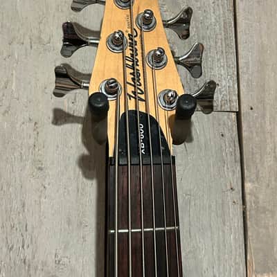 Excellent Washburn XB-600 Emerald Green 6 String Electric Bass image 5