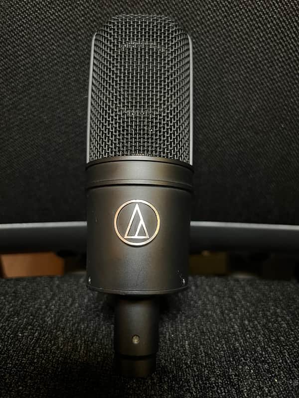 Audio-Technica AT4033a Large Diaphragm Cardioid Condenser Microphone 2010s - Black image 1