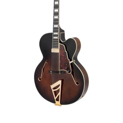 D'Angelico Premier EXL-1 Brown Burst w/Gigbag image 5
