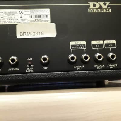 DV Mark Maragold Greg Howe Signature 2-Channel 40-Watt Guitar Amp Head 2010s - Black Bild 7