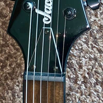 Jackson Soloist SLATXMG3 Metallic Blue Solid Body Electric Guitar Metallic Blue emg pickups image 4