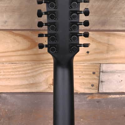 Ibanez AEG1221 12-String Acoustic/Electric Guitar Black Out image 7