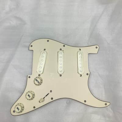 Stratocaster Style Loaded Pickguard - 2026 - Aged White image 1