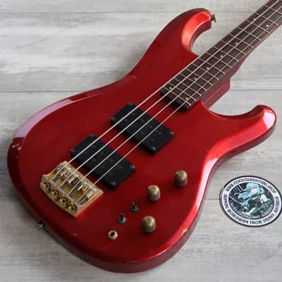 1984 Ibanez Japan RB824 Roadstar II Bass (Fire Red) image 1