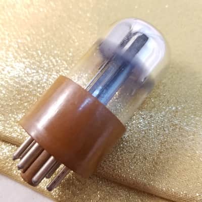 Sylvania Perfect 0% Matched Pair (2) JAN-CHS-6SN7WGT WGTA tNOS AT1000 TESTED Balanced! PI Vacuum Tubes 3-hole Bad Boy rugged military dual triode 1951-1957 image 12