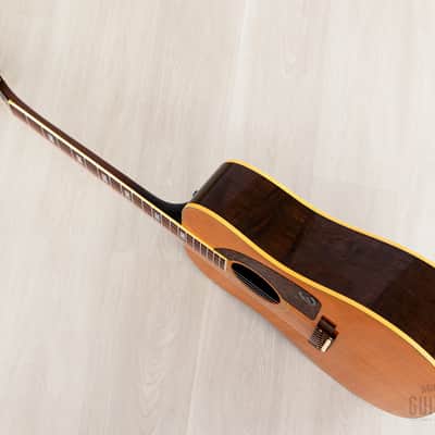 1968 Epiphone Frontier FT-110N Vintage Dreadnought Acoustic Guitar, Gibson-Made Kalamazoo w/ Case image 14