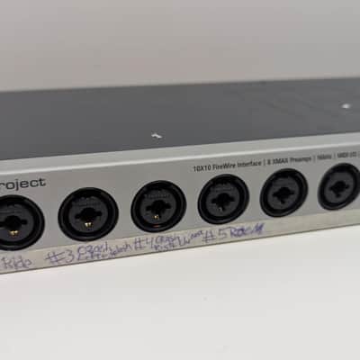 PreSonus Firestudio Project Firewire Audio Interface 2010s - Silver image 2
