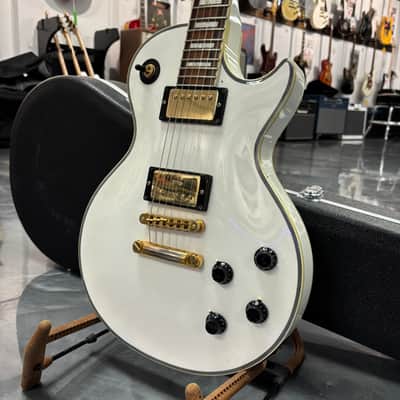 1980s Burny RLC-60 Single cut Aged White – Made in Japan | Reverb