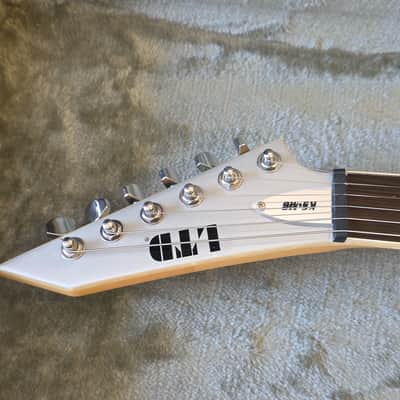 ESP LTD KS M-6 Evertune Ken Susi Signature Metallic Silver image 3