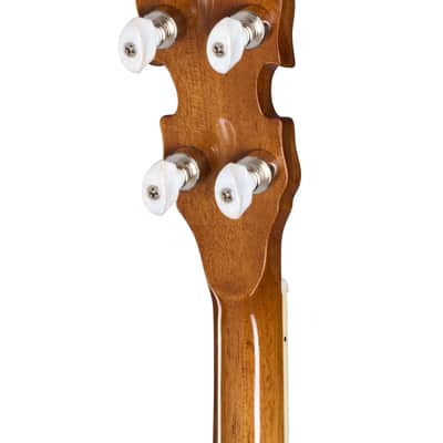 Epiphone Mastertone Classic 5 String Banjo Natural with Gig Bag image 7