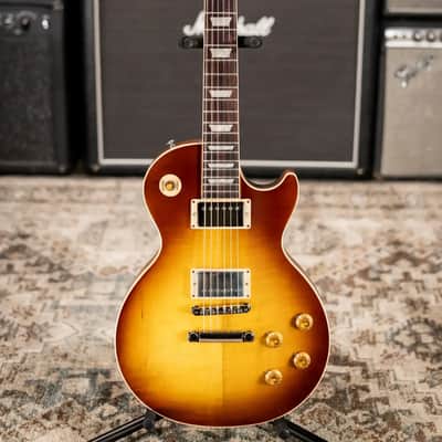 Gibson Les Paul Standard 50s Faded Electric Guitar - Vintage Tobacco with Hardshell Case image 4