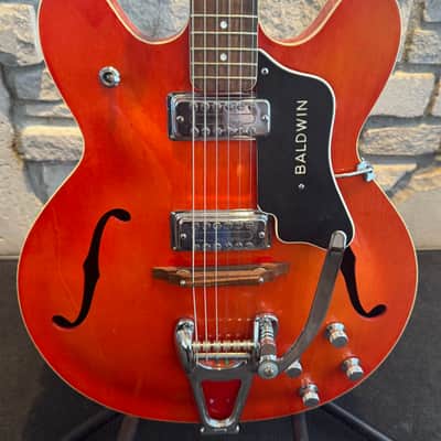 Burns Baldwin  1968 Model 706B Orange image 4