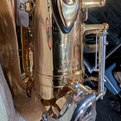 Yamaha YAS26 - Standard Alto Saxophone Brass image 10
